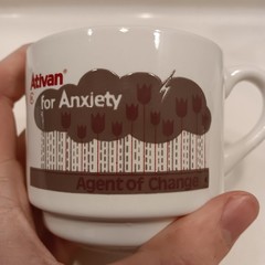 Ativan For Anxiety Pharmaceutical Drug Rep Advertising Mug