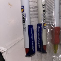 Drug Rep TOPROL-XL Collectible Gel Pens x 4 RARE Ind Wrapped W/ Info Sheet