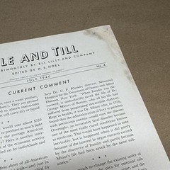 Tile And Till Magazine Eli Lilly And Company July 1940 Indianapolis Indiana