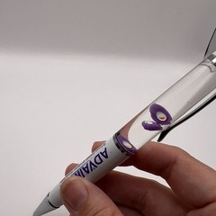 VTG Advair Diskus Pen Pharmaceutical Drug Rep Advertising Metal Float Pen