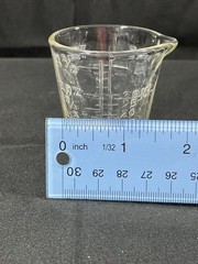 Vintage Apothecary Measuring Glass “Dessert” Marker Medicine Shot Glass