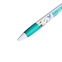 Rhinocort Aqua Budesonide Pharma Promo Pen Rhino Butterfly Graphic Spain Teal