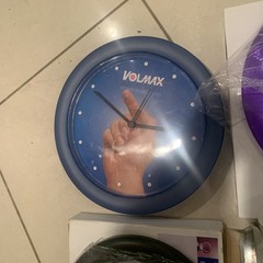 (1)Vintage Pharma Drug Rep Clock Volmax, Advair, Synthroid, Ditropan Choose One