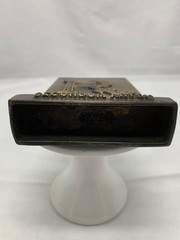 Brass Secundum Artem 1976 Plaque Paperweight With Decorative „R“ Design