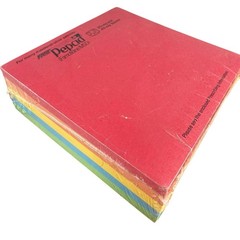 VTG Rainbow Colors Post It Paper Sticky Note Pad Pepcid Drug Advertising NOS