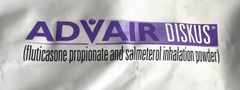 Advair Tote Bag Zippered Pharmaceutical Drug Rep Inhaler Asthma Drug 20×17