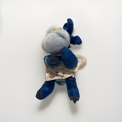 Early 2000s Protonix Plush Dragon Drug Rep Pharmaceutical Advertising Toy 6”