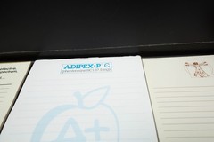 Vtg Pharmaceutical Drug Rep Partial Sticky Notes Notepads Stapler Pharma Lot