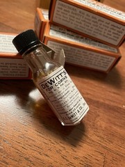 Vintage DeWitt’s For Corns 8 Medicine Bottles circa 20’s-30’s W/ Display Box