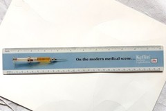 Lilly Keflin Sodium Cephalothin 1965 Vintage Ruler, Eli Lilly & Co.