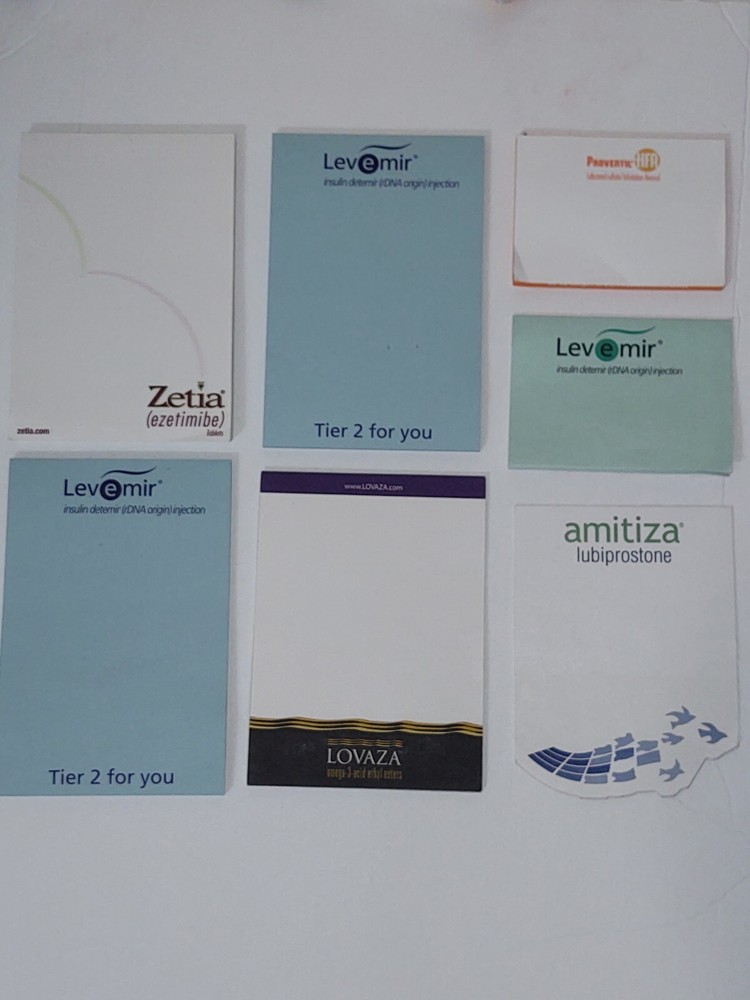 Vintage Pharmaceutical Paper Pads