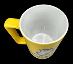 Protonix Ceramic Coffee Mug Pharmaceutical Promotional IV Medication Yellow 16oz