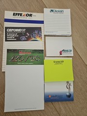 Lot of Vintage Pharmaceutical company note pads 1980s -1990s Drug Rep Advertise