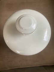 Vintage Sanicula Apothecary Porcelain Jar Pharmacy Botanical Canister