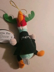 Fleet Eneman Ornament Plush Pharmaceutical Advertisement 4″ Tall New Tag