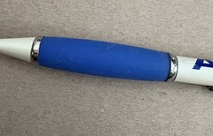 Alcon Eyecare Writing Pen Drug Rep Collectible Blue White Promo Item