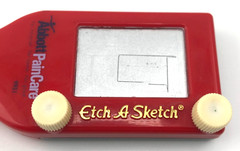 Vtg Abbott Pain Care Drug Rep Promo Merch Etch A Sketch Game Pen HTF Tested NWOP