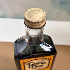 Vintage Thospho Comp. Valentine Laboratories 12. oz Full Bottle 1940’s