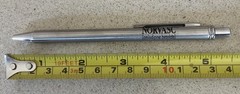 Vintage Rare Pharma Drug Rep Promo Norvasc Pen SILVER Metal Pen