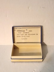 Vintage 1955 GILLIAM Prescription Shop PILL / PHARMACY BOX Tony Jaronek Dr Dill