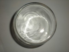 Vtg Apothecary Covered Jar Glass Candy Container w/ Lid
