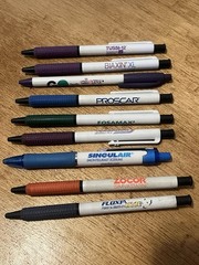 Pharmaceutical Advertising Drug Rep Papermate Pen Lot Of 9 – Works