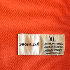 ZOETIS Collectible Orange Sports Shirt – Size Extra Large [XL] Short Sleeve