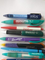 Lot of 10 Pharmacy Drug Representative Pens – Untested- Lot 1