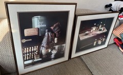 Abbott Laboratories Medical Art Framed Still Life Similac Penicillin VTG 1950s