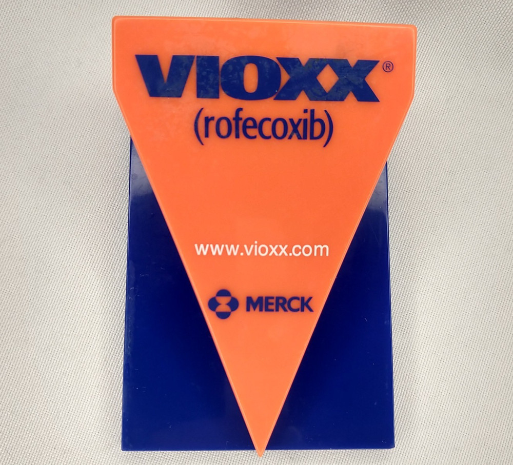 VIOXX Magnetic Clip Merck Pharmaceutical Advertising Rofecoxib promo