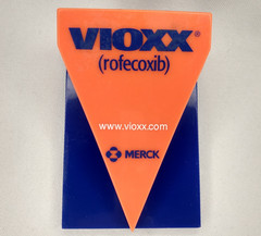 VIOXX Magnetic Clip Merck Pharmaceutical Advertising Rofecoxib promo