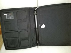 SANOFI AVENTIS COMPANY LAUNCH PEN/PENCIL IN CASE, BINDER, NOTEBOOK REP