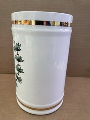 Vintage HIERA PICRA Pharmacy Pharmacist Drug Store Apothecary Canister