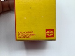VINTAGE 1970s KALI- CHEMIE PHARMA GMBH PASPERTIN BOTTLE Drug Rep Collectible