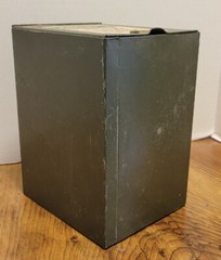 Vintage Phillips Prescription Metal File Box Columbia Drug Co