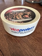 Vicoprofen Sales Rep Pharmaceutical Advertising Promo Paper Clip Vintage 1980s