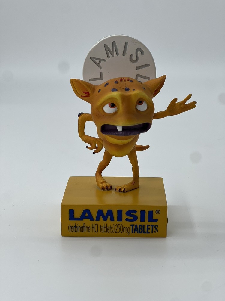 Lamisil Drug Rep Advertising Display Figure Pharmaceutical Promo Collectible