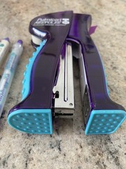 Drug Rep Pharmaceutical Stapler & Pens RARE Pulmicort New Box Advertising Purple