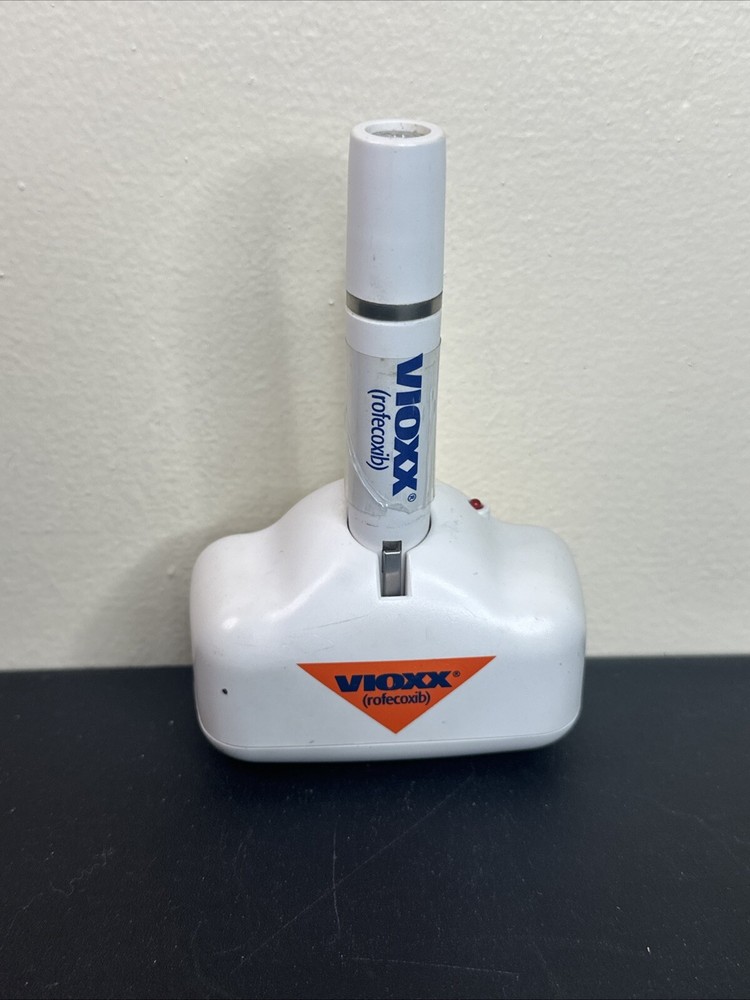 2006 VIOXX Pen Light Flashlight Drug Pharmaceutical Drug Rep Item WORKS RARE