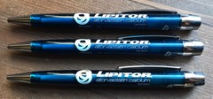 3 LIPITOR PHARMACEUTICAL DRUG REP PENS COLLECTIBLE