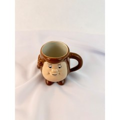 Actos Pharmaceuticals Promotional Ceramic Liver Mug Anthropomorphic Brown Novel