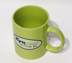 Zyrtec Cetirizine HCI Green Coffee Mug 10 oz Cup Ceramic Advertising