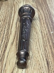 Vtg Heavy Brass Schering 5” Mortar & Pestle – Coricidin. Hon. PHX Fraternities