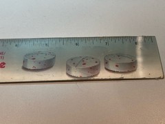 Vintage 1980s Naldecon Bristol Myers Drug Rep Pharmaceutical Lenticular Ruler