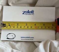 Zoloft 2006 Phizer removable self adhesive paper notes pad Drug Collectable