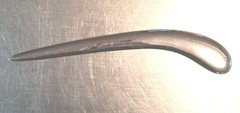 Rare Vtg Hemophilia Health Services advertising letter opener Read Look