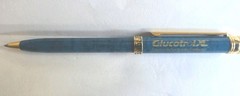 Glucotrol XL Slim Metal Pen Pfizer Pharmaceutical Drug Rep Promo WRITES