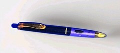 Xyzal NEW *Papermate* Black Purple Drug Rep Ink PEN Pharmaceutical Collectible