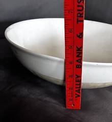 Coors Lab 14” White Porcelain Evaporating Bowl – Apothecary Chemistry Pharmacy