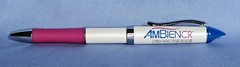 Ambien CR Heavy Metal Drug Rep Collectible NEW Pharma *RARE Medical Ink Pen Swag